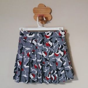 American Apparel Printed Pleated Tennis Skirt